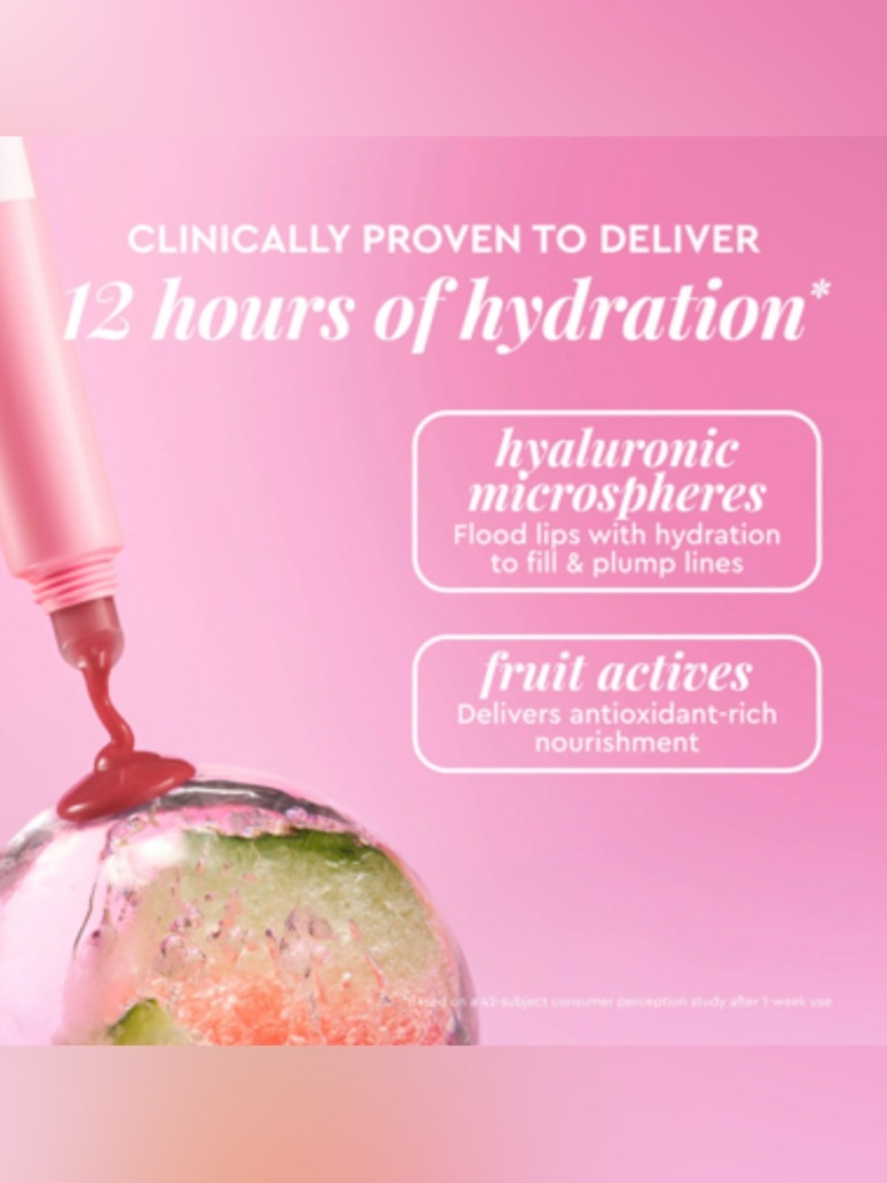 NEW Glow Recipe Glass Balm Lip Treatment - Watermelon Bingsoo - Picture 4 of 5